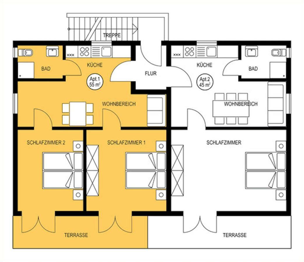 Adria Arba Apartments Rab Town Eksteriør billede
